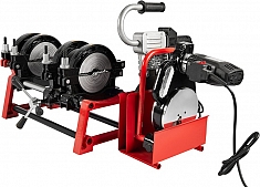 Механический стыковой сварочный аппарат для пнд труб Gas Fusion Red-160V4 Механический стыковой сварочный аппарат для пнд труб Gas Fusion Red-160V4