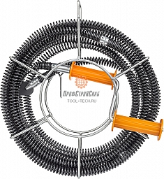 Набор для прочистки канализационных труб Крокочист 16 мм × 15 м